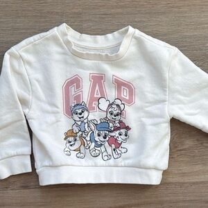 Baby GAP Paw Patrol Character Sweatshirt 2T NWOT